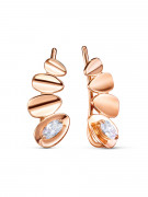 Серьги С4350193з 2 Бриллианит овал 0,72