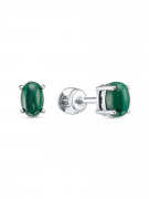 Серьги С4350308-2 2 Бирюза овал 1