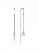Серьги С4350452-1 2 Топаз овал 0,5